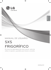 Manual de uso LG GS5264TIJZ Frigorífico combinado