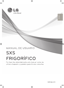 Manual de uso LG GSL325NSYZ Frigorífico combinado