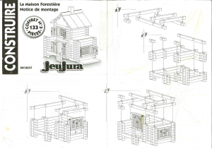 Návod JeuJura 8037 Le Maison Forestiere