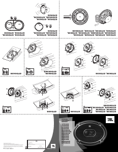 사용 설명서 JBL GTO328 차량 스피커