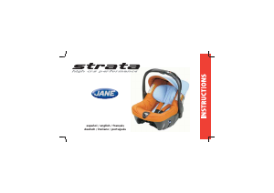 Manual de uso Jane Strata Asiento para bebé