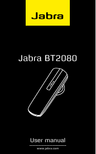 Használati útmutató Jabra BT2080 Mikrofonos fejhallgató