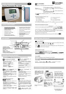 Mode d’emploi e.l.m. leblanc TRL 7.26 RF Thermostat