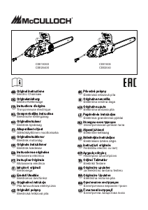 Manual McCulloch CSE 2040 Chainsaw