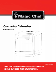 Manual de uso Magic Chef MCSCD3W Lavavajillas