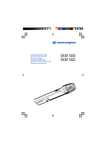 Manual Sennheiser SKM 1030 Microphone