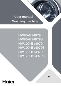 Manual Haier HW100-B14979S Washing Machine