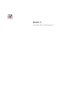 Mode d’emploi FileMaker Bento 2