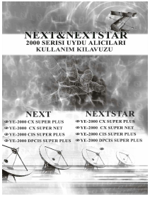 Kullanım kılavuzu NextStar YE-2000 CX Super Plus Sayısal almaç