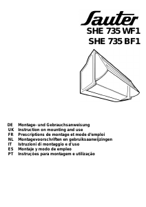 Manual de uso Sauter SHE 735 BF1 Campana extractora