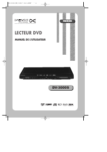 Mode d’emploi Daewoo DV-3000S Lecteur DVD