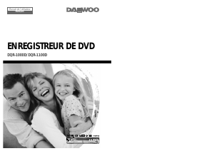 Mode d’emploi Daewoo DQR-1000D Lecteur DVD