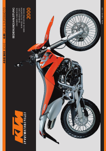 Mode d’emploi KTM 640 LC4-E (2000) Moto