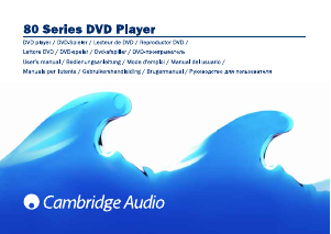 Manual Cambridge DVD85 DVD Player