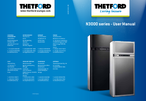 Manual de uso Thetford N3100 Refrigerador