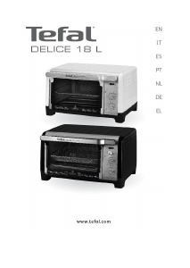 Manual Tefal OF2458 Delice Turbo Cleantech Oven
