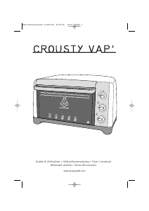 Manual de uso Tefal OV1531 Crousty VAP Horno