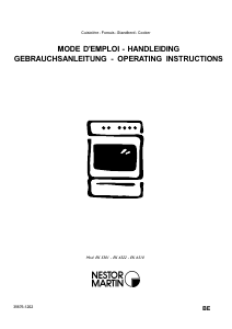Mode d’emploi Nestor Martin EK6322W Cuisinière