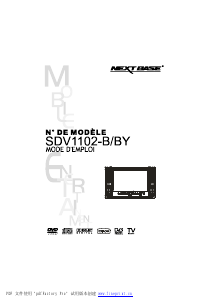 Manual NextBase SDV1102-BY DVD Player