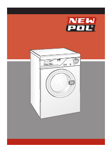 Manual New Pol XS251CO eXperience Máquina de lavar roupa