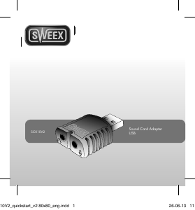 Manual Sweex SC010V2 Sound Card