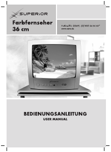 Bedienungsanleitung Superior SP 3714 Fernseher