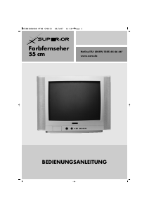 Bedienungsanleitung Superior SP 9213 Fernseher