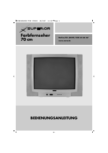 Bedienungsanleitung Superior SP 9283 Fernseher