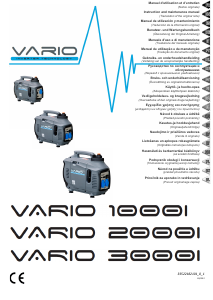 Mode d’emploi SDMO VARIO 2000I Générateur