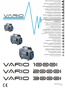 Brugsanvisning SDMO VARIO 1000I Generator