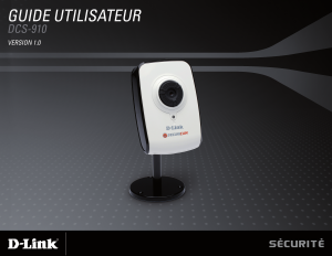 Mode d’emploi D-Link DCS-910 Securicam Caméra IP