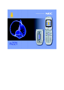 Mode d’emploi NEC N22i Téléphone portable