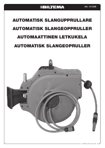Brugsanvisning Biltema 14-048 Slangeopruller