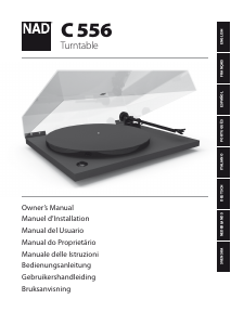 Manual NAD C 556 Turntable