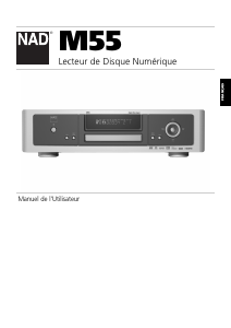 Mode d’emploi NAD M 55 Lecteur CD