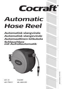 Bedienungsanleitung Cocraft HL-WA20 Gartenschlauchtrommel