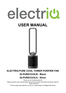 Manual ElectriQ iQ-PureCoolB Fan
