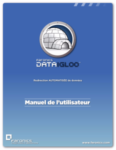 Mode d’emploi Faronics Data Igloo