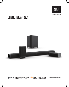 Manual JBL Bar 5.1 Speaker