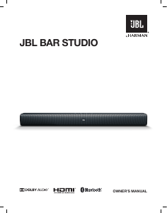 Manual JBL Bar Studio Speaker