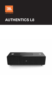 Manual JBL Authentics L8 Speaker