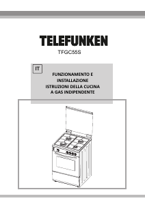 Manuale Telefunken TFGC55S Cucina