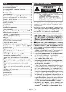 Manuale Telefunken TE50282S33Y2K LED televisore