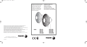 Instrukcja Fagor VTR-40P Wentylator