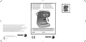 Manuale Fagor CR-14 Macchina per espresso