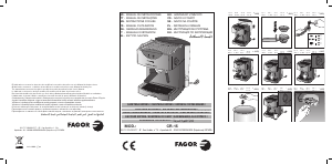 Manuale Fagor CR-15 Macchina per espresso