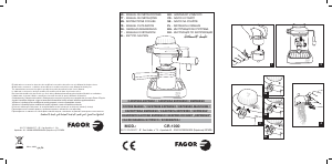 Manual Fagor CR-1000 Espresso Machine