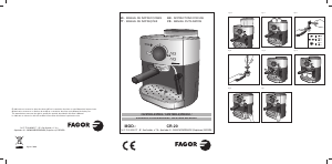 Manual de uso Fagor CR-20 Máquina de café espresso