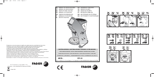 Manual de uso Fagor CR-18 Máquina de café espresso