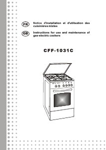 Mode d’emploi Fagor CFF-1031C Cuisinière